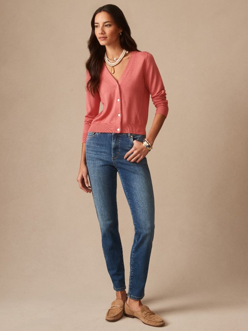 J McLaughlin Watson Jeans - Medium Indigo NEW